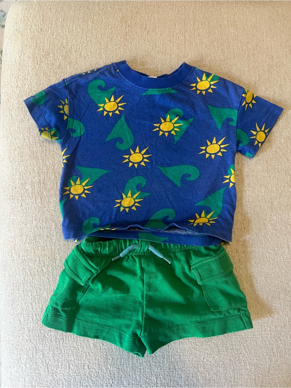 Hanna Andersson Blue Wave Outfit